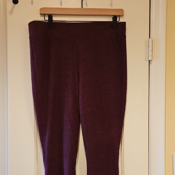 Torrid Rich Plum Leggings - Picture 3 of 9